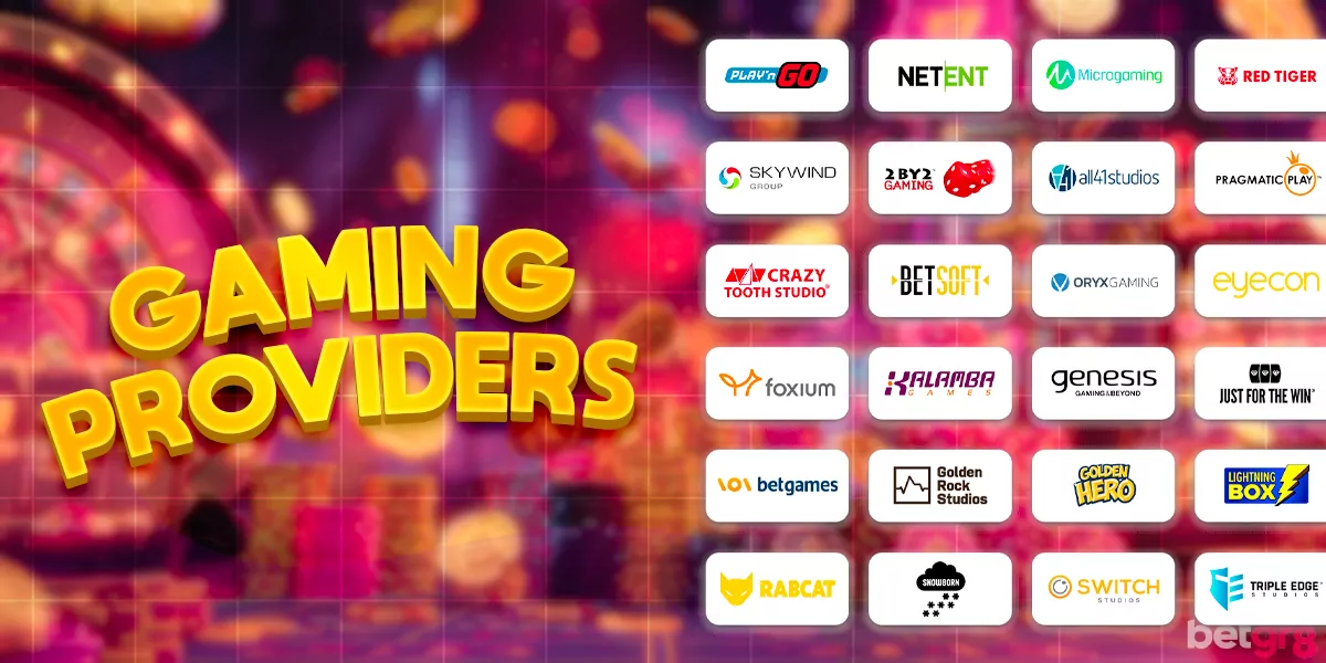 Casino game providers